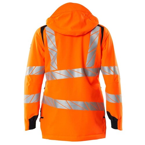Winterjacke CLI, Damen / Gr. 4XL,  Hi-vis Orange/Schwarzblau Produktbild Additional View 1 L