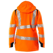 Winterjacke CLI, Damen / Gr. S, Hi-vis  Orange/Schwarzblau Produktbild Additional View 1 S