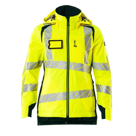 Winterjacke CLI, Damen / Gr. 4XL,  Hi-vis Gelb/Schwarzblau Produktbild