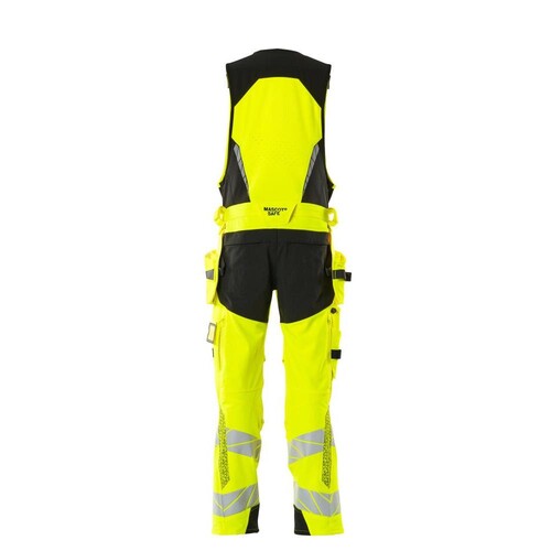 Kombihose, Hängetaschen,ULTIMATE  STRETCH / Gr. 76C54, Hi-vis  Gelb/Schwarz Produktbild Additional View 1 L