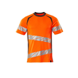 T-Shirt, moderne Passform / Gr. M  ONE,  Hi-vis Orange/Dunkelanthrazit Produktbild