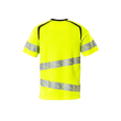 T-Shirt, moderne Passform / Gr. 3XLONE,  Hi-vis Gelb/Schwarzblau Produktbild Additional View 1 S