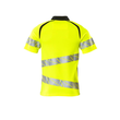 Polo-Shirt, moderne Passform / Gr. L   ONE, Hi-vis Gelb/Schwarz Produktbild Additional View 1 S