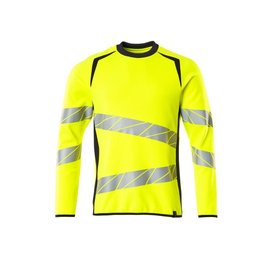 Sweatshirt, moderne Passform / Gr. XS  ONE, Hi-vis Gelb/Schwarzblau Produktbild