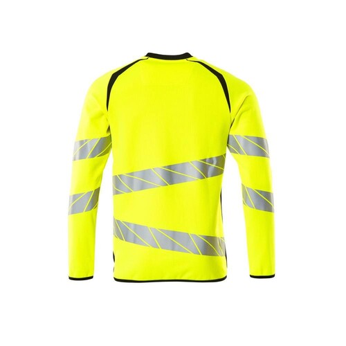 Sweatshirt, moderne Passform / Gr. XL  ONE, Hi-vis Gelb/Schwarz Produktbild Additional View 1 L