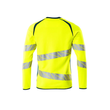 Sweatshirt, moderne Passform / Gr. M   ONE, Hi-vis Gelb/Dunkelpetroleum Produktbild Additional View 1 S