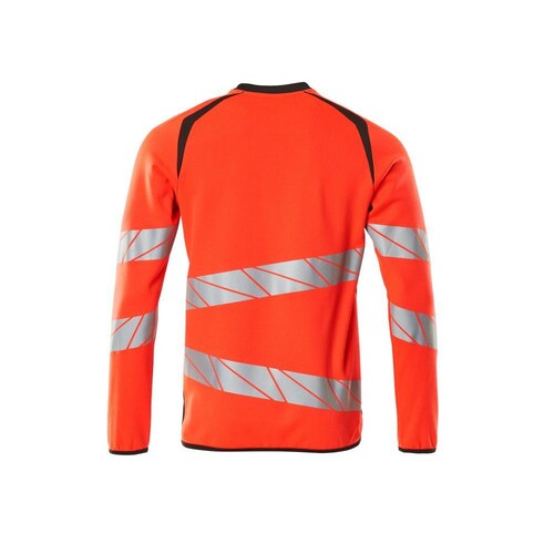Sweatshirt, moderne Passform / Gr. L   ONE, Hi-vis Rot/Dunkelanthrazit Produktbild Additional View 1 L