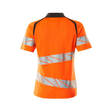 Polo-Shirt, Damenpassform / Gr. XS ONE,  Hi-vis Orange/Dunkelanthrazit Produktbild Additional View 1 S