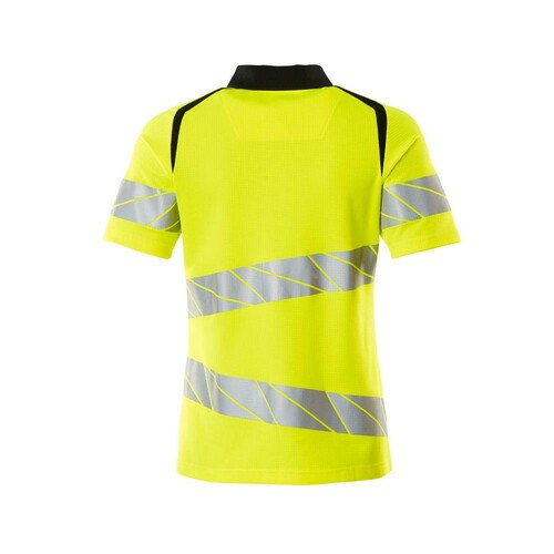 Polo-Shirt, Damenpassform / Gr. S  ONE,  Hi-vis Gelb/Schwarz Produktbild Additional View 1 L
