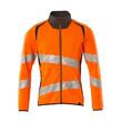 Sweatshirt mit Reißverschluss,modern  Fit / Gr. 4XL, Hi-vis  Orange/Dunkelanthrazit Produktbild