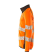 Sweatshirt mit Reißverschluss,modern  Fit / Gr. 4XL, Hi-vis  Orange/Dunkelanthrazit Produktbild Additional View 1 S
