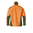 Soft Shell Jacke mit Reflexeffekte /  Gr. L, Hi-vis Orange/Moosgrün Produktbild Additional View 1 S