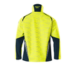 Soft Shell Jacke mit Reflexeffekte /  Gr. 4XL, Hi-vis Gelb/Schwarzblau Produktbild Additional View 1 S