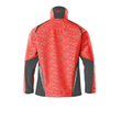 Soft Shell Jacke mit Reflexeffekte /  Gr. L, Hi-vis Rot/Dunkelanthrazit Produktbild Additional View 1 S