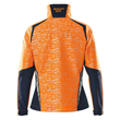 Soft Shell Jacke, Reflexeffekte, Damen  / Gr. 4XL, Hi-vis Orange/Schwarzblau Produktbild Additional View 1 S