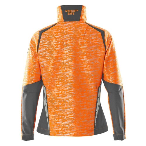 Soft Shell Jacke, Reflexeffekte, Damen  / Gr. 4XL, Hi-vis  Orange/Dunkelanthrazit Produktbild Additional View 1 L