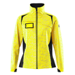 Soft Shell Jacke, Reflexeffekte, Damen  / Gr. 4XL, Hi-vis Gelb/Schwarz Produktbild