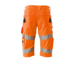 Shorts, ULTIMATE STRETCH / Gr. C62,  Hi-vis Orange Produktbild Additional View 1 S