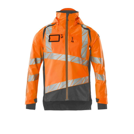Hard Shell Jacke mit leichtem Futter /  Gr. 3XL, Hi-vis Orange/Dunkelanthrazit Produktbild