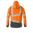 Hard Shell Jacke mit leichtem Futter /  Gr. L, Hi-vis Orange/Dunkelanthrazit Produktbild Additional View 1 S