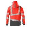 Hard Shell Jacke mit leichtem Futter /  Gr. 3XL, Hi-vis Rot/Dunkelanthrazit Produktbild Additional View 1 S