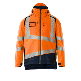 Winterjacke mit CLI-Futter / Gr. 2XL,  Hi-vis Orange/Schwarzblau Produktbild