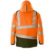 Winterjacke mit CLI-Futter / Gr. L,  Hi-vis Orange/Moosgrün Produktbild Additional View 1 S