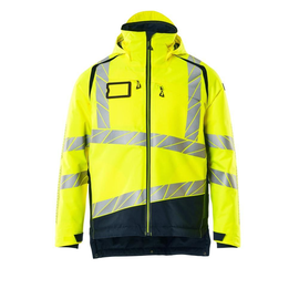 Winterjacke mit CLI-Futter / Gr. 2XL,  Hi-vis Gelb/Schwarzblau Produktbild