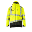 Winterjacke mit CLI-Futter / Gr. M,  Hi-vis Gelb/Schwarz Produktbild
