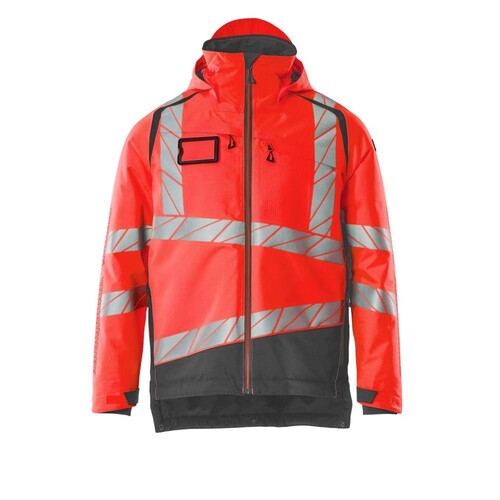 Winterjacke mit CLI-Futter / Gr. L,  Hi-vis Rot/Dunkelanthrazit Produktbild