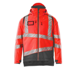 Winterjacke mit CLI-Futter / Gr. M,  Hi-vis Rot/Dunkelanthrazit Produktbild