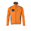 Fleecepullover mit Reißverschluss  Microfleecejacke / Gr. M, Hi-vis  Orange/Dunkelanthrazit Produktbild