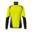 Fleecepullover mit Reißverschluss,  Damen Microfleecejacke / Gr. M, Hi-vis  Gelb/Schwarz Produktbild Additional View 1 S