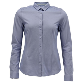 Hemd, moderne Damenpassform, Stretch  Damenbluse / Gr. 42, Hellblau Produktbild