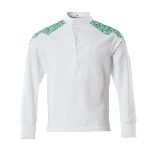 Schlupfkasack, ULTIMATE STRETCH  Schlupfskasack / Gr. 4XL, Weiß/Grasgrün Produktbild