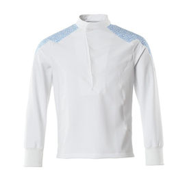 Schlupfkasack, ULTIMATE STRETCH  Schlupfskasack / Gr. 4XL, Weiß/Azurblau Produktbild