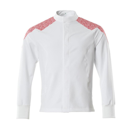 Jacke, ULTIMATE STRETCH / Gr. 5XL,  Weiß/Verkehrsrot Produktbild