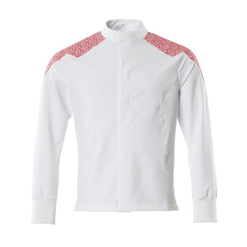 Jacke, ULTIMATE STRETCH / Gr. 5XL,  Weiß/Verkehrsrot Produktbild
