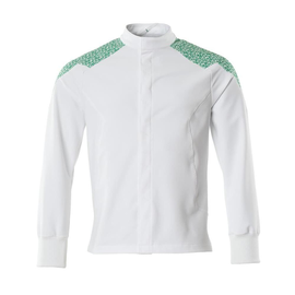 Jacke, ULTIMATE STRETCH / Gr. 5XL,  Weiß/Grasgrün Produktbild