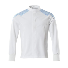 Jacke, ULTIMATE STRETCH / Gr. 5XL,  Weiß/Azurblau Produktbild