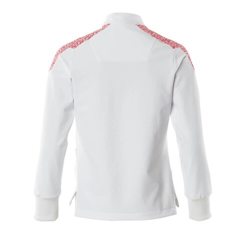 Schlupfkasack, Damen, ULTIMATE STRETCH  Schlupfskasack / Gr. 2XL,  Weiß/Verkehrsrot Produktbild Additional View 1 L