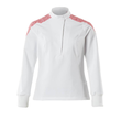 Schlupfkasack, Damen, ULTIMATE STRETCH  Schlupfskasack / Gr. 4XL,  Weiß/Verkehrsrot Produktbild