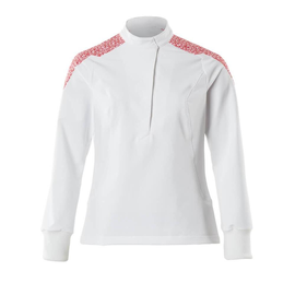 Schlupfkasack, Damen, ULTIMATE STRETCH  Schlupfskasack / Gr. M,  Weiß/Verkehrsrot Produktbild