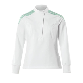 Schlupfkasack, Damen, ULTIMATE STRETCH  Schlupfskasack / Gr. M, Weiß/Grasgrün Produktbild
