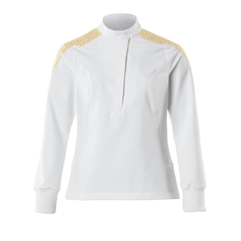 Schlupfkasack, Damen, ULTIMATE STRETCH  Schlupfskasack / Gr. L, Weiß/Currygelb Produktbild