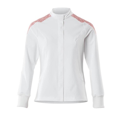 Jacke, Damen, ULTIMATE STRETCH / Gr.  XS, Weiß/Verkehrsrot Produktbild Front View L