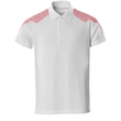 Polo-Shirt, Kurzarm / Gr. 4XL,  Weiß/Verkehrsrot Produktbild
