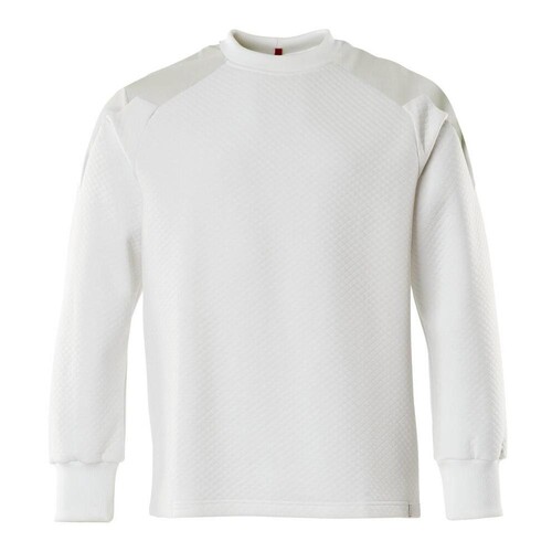 Sweatshirt / Gr. 4XL, Weiß Produktbild Front View L