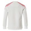 Sweatshirt / Gr. 3XL, Weiß/Verkehrsrot Produktbild Additional View 1 S