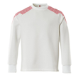 Sweatshirt / Gr. 4XL, Weiß/Verkehrsrot Produktbild